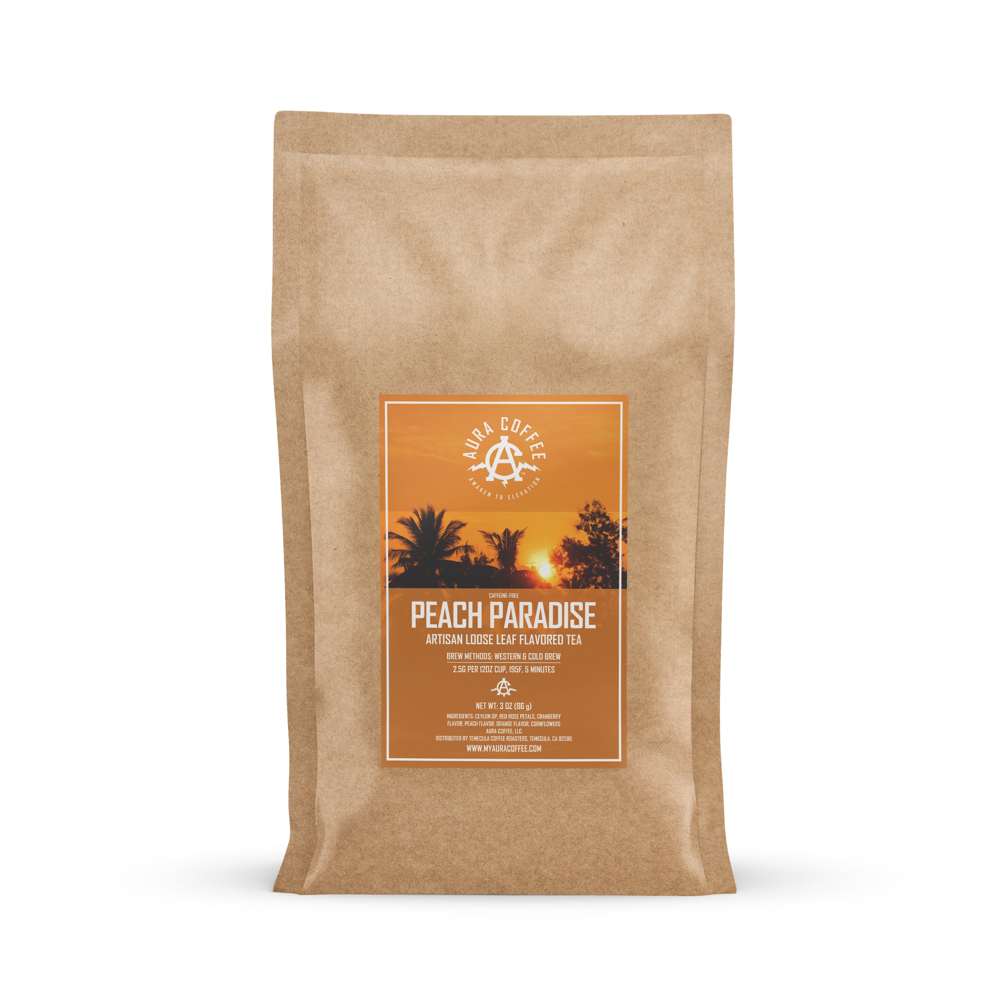 Peach Paradise Loose Leaf Tea Blend