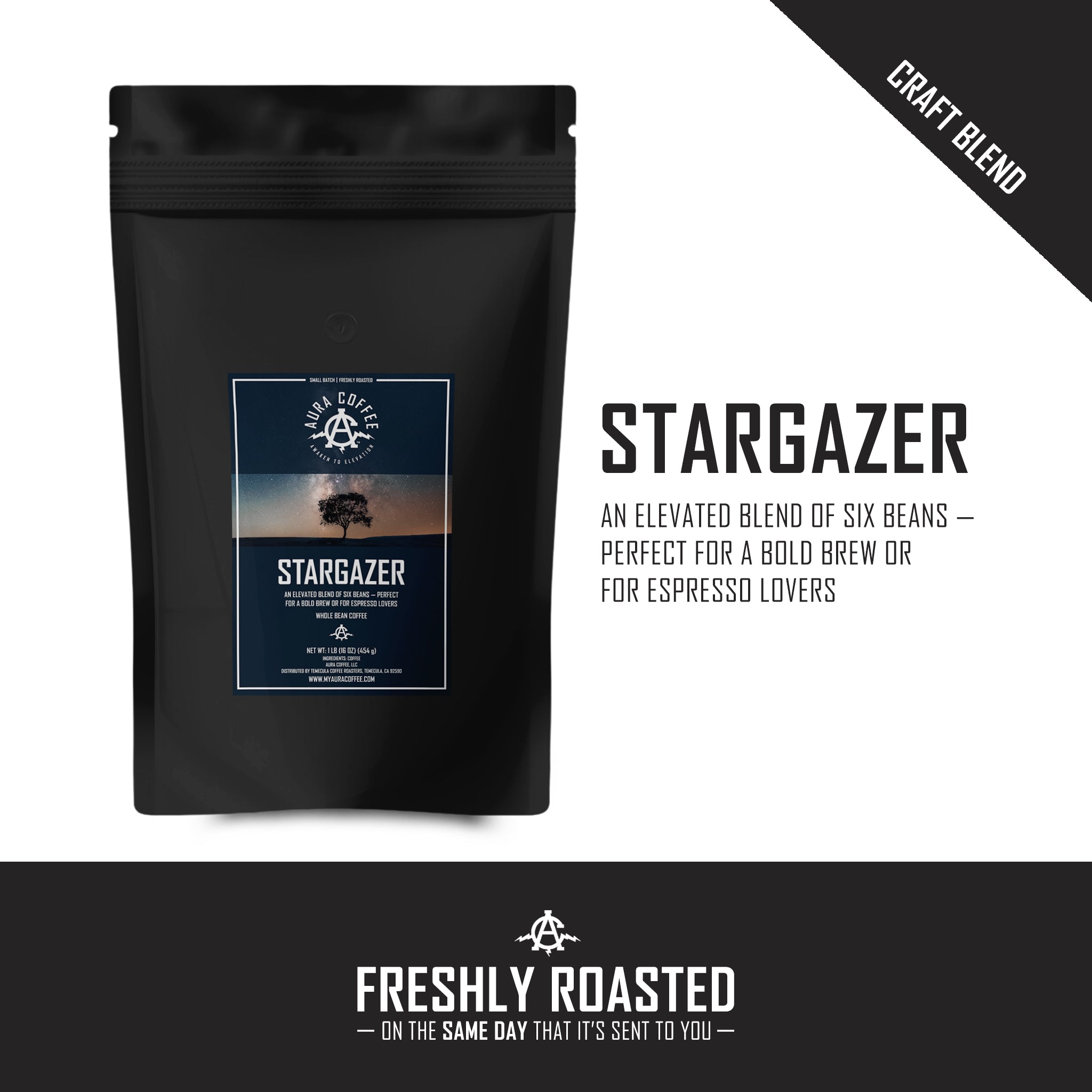 Stargazer Blend | A Harmonious Coffee with 6 Unique Bean Profiles