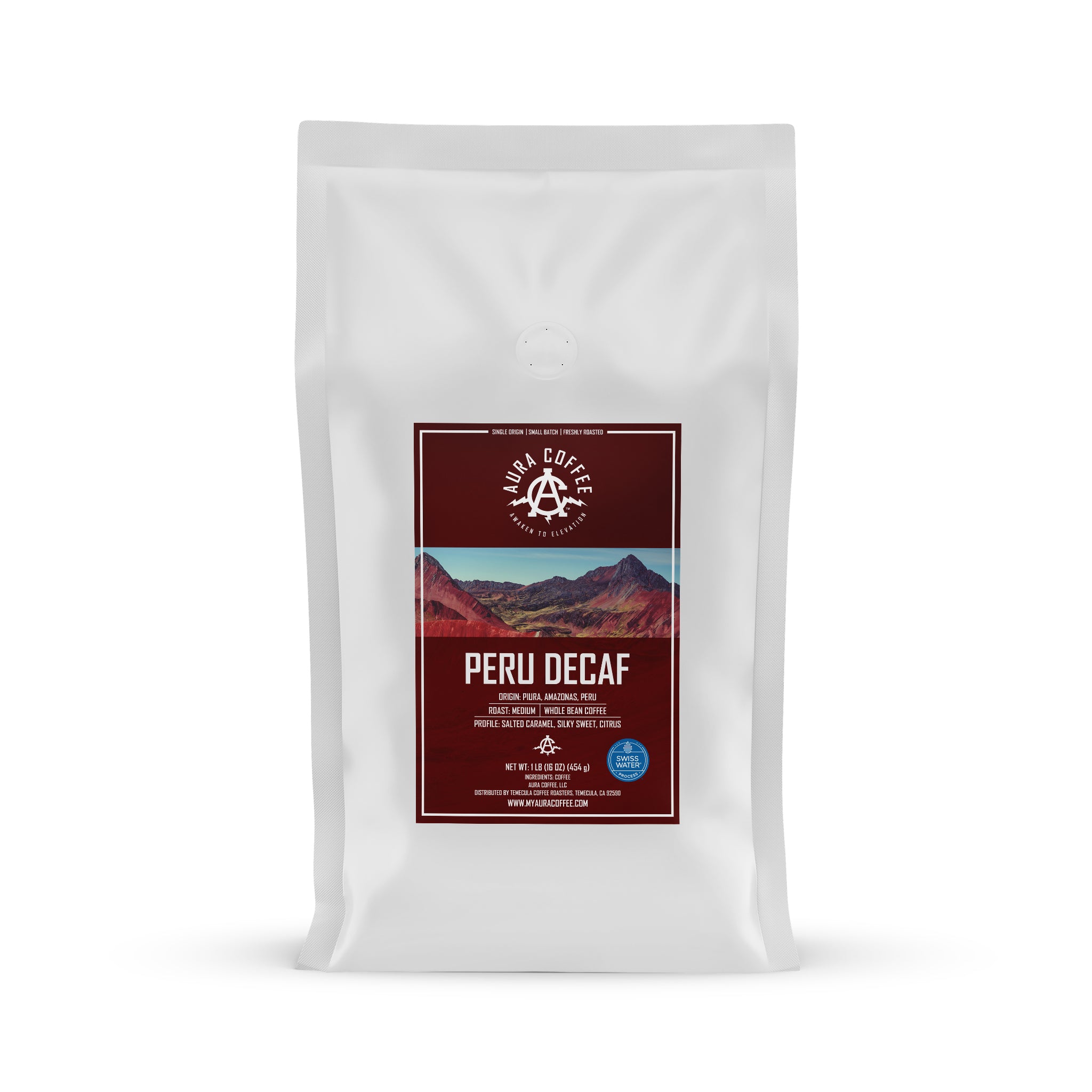 Peru Single Origin DECAF - Medium Roast