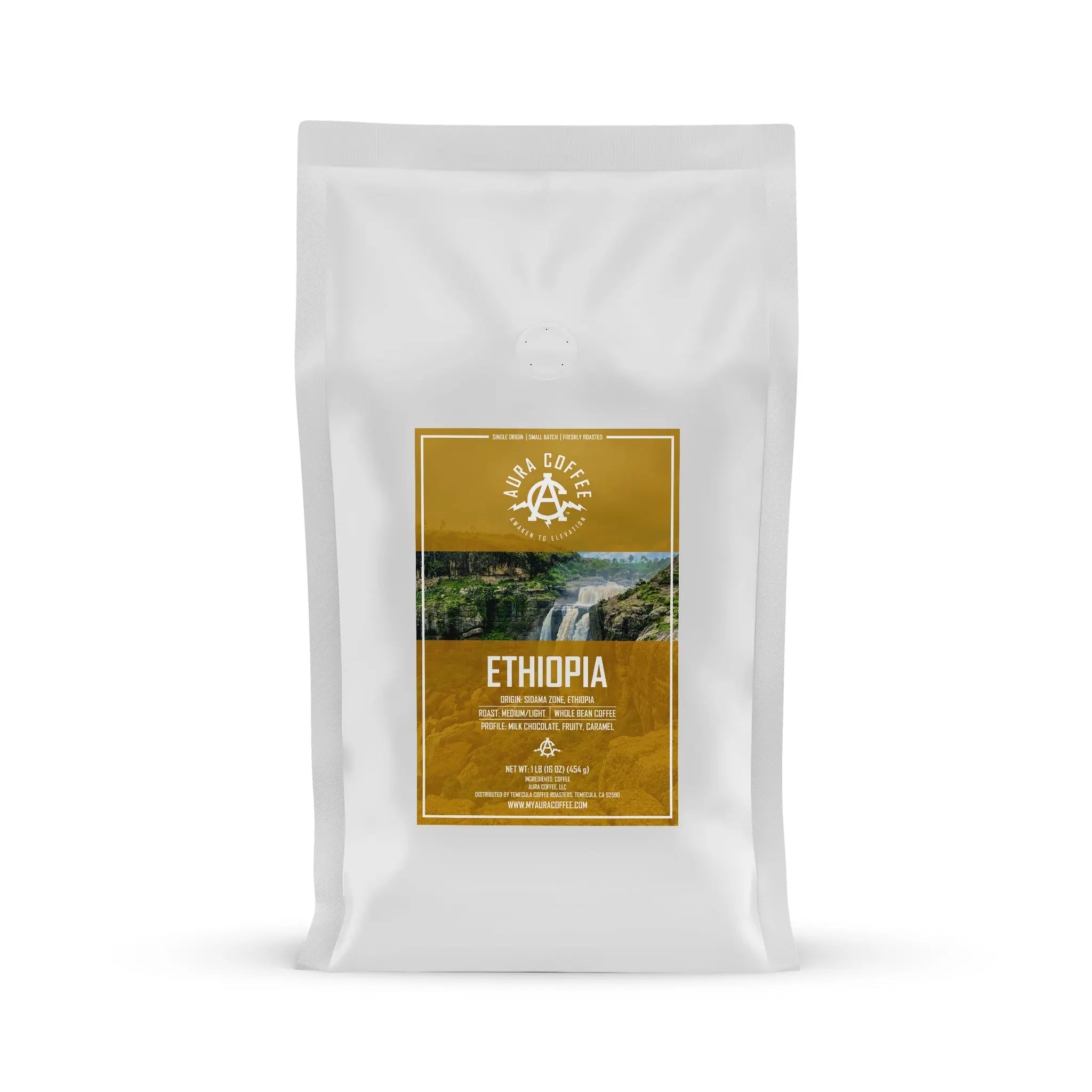 Ethiopia Single Origin - Medium/Light Roast - Aura Coffee