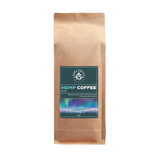 Aura Coffee Hemp Coffee.