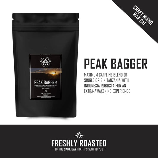 Peak Bagger - MAX CAF! - Medium/Dark Roast - Aura Coffee